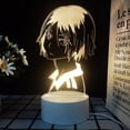 thumbnail image 1 of Luz nocturna LED 3D Haikyuus Kenmas Kozumes que cambia de color, 1 of 1
