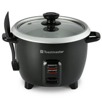 Toastmaster 10 Cup Rice Cooker w/ Glass Lid