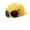 Yellow, variant on OJJCXA Hats for Men Women Pilot Baseball Cap Integrated Goggles Attached Sunglasses Outdoor Dad Cap