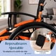 thumbnail image 5 of Silla Ruedas Deportiva Ligera Aluminio Plegable + Rueditas, 5 of 8