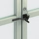 thumbnail image 1 of ajustables para pestillo de puerta de material acero, fácil instalación, abridor de puerta de , con cable, de cerco de pestillo de BLESIY Cerradura de cerca, 1 of 8