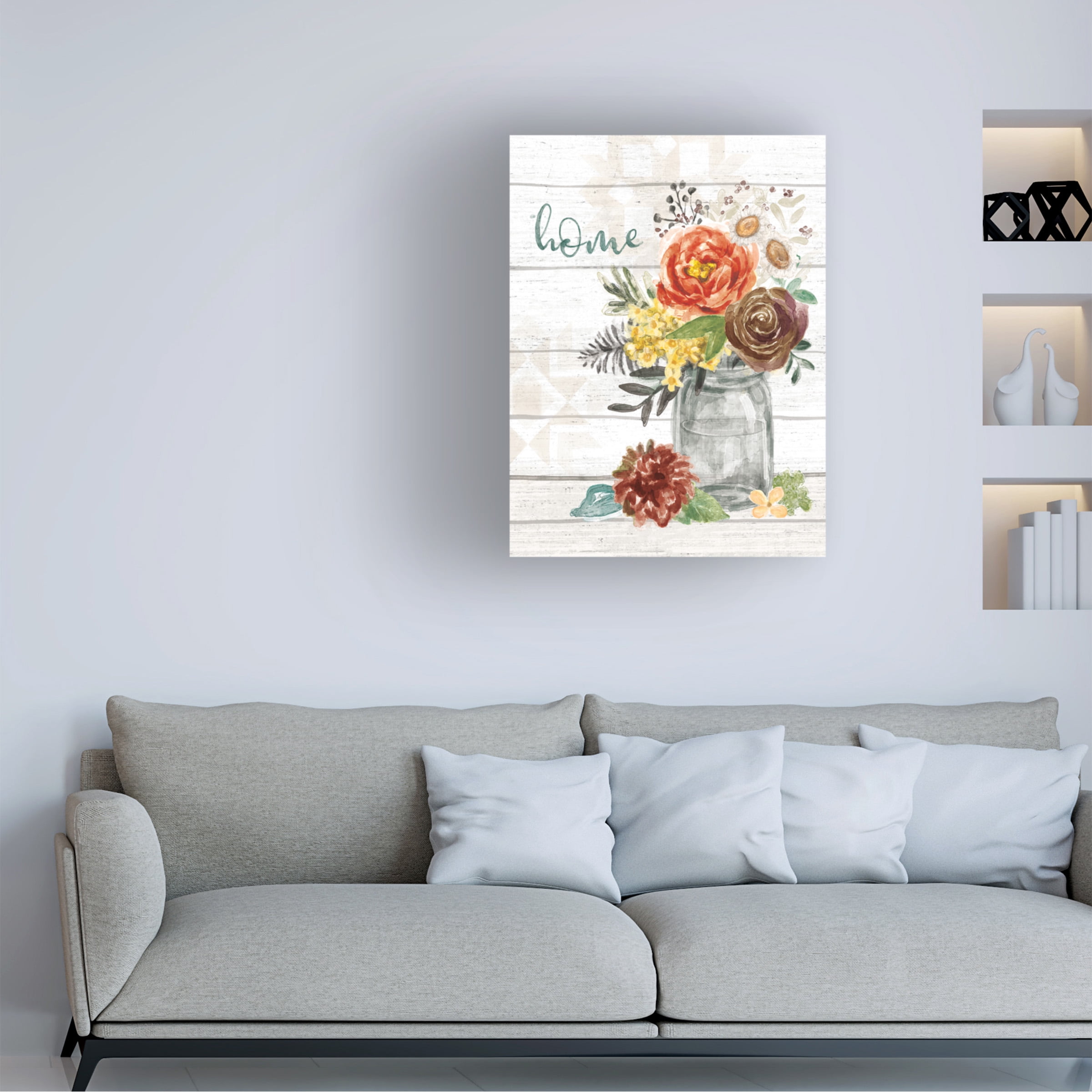 Mary Urban 'Flower Fest V' Canvas Art