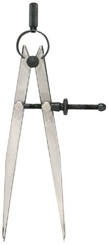 General Tools 450-8 31604 8" Flat Leg Dividers