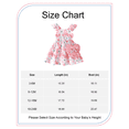 thumbnail image 2 of Baby Girls Clothes Newborn Girls Floral Dress 6 Months Girls Summer Dress 12 Months Girls Sundress Sleeveless Dress with Cute Bag Pink, 2 of 9