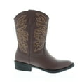 thumbnail image 6 of Deerstags Deer Stags Ranch Youth Boys' (11-7) Western Boot Brown, 6 of 9