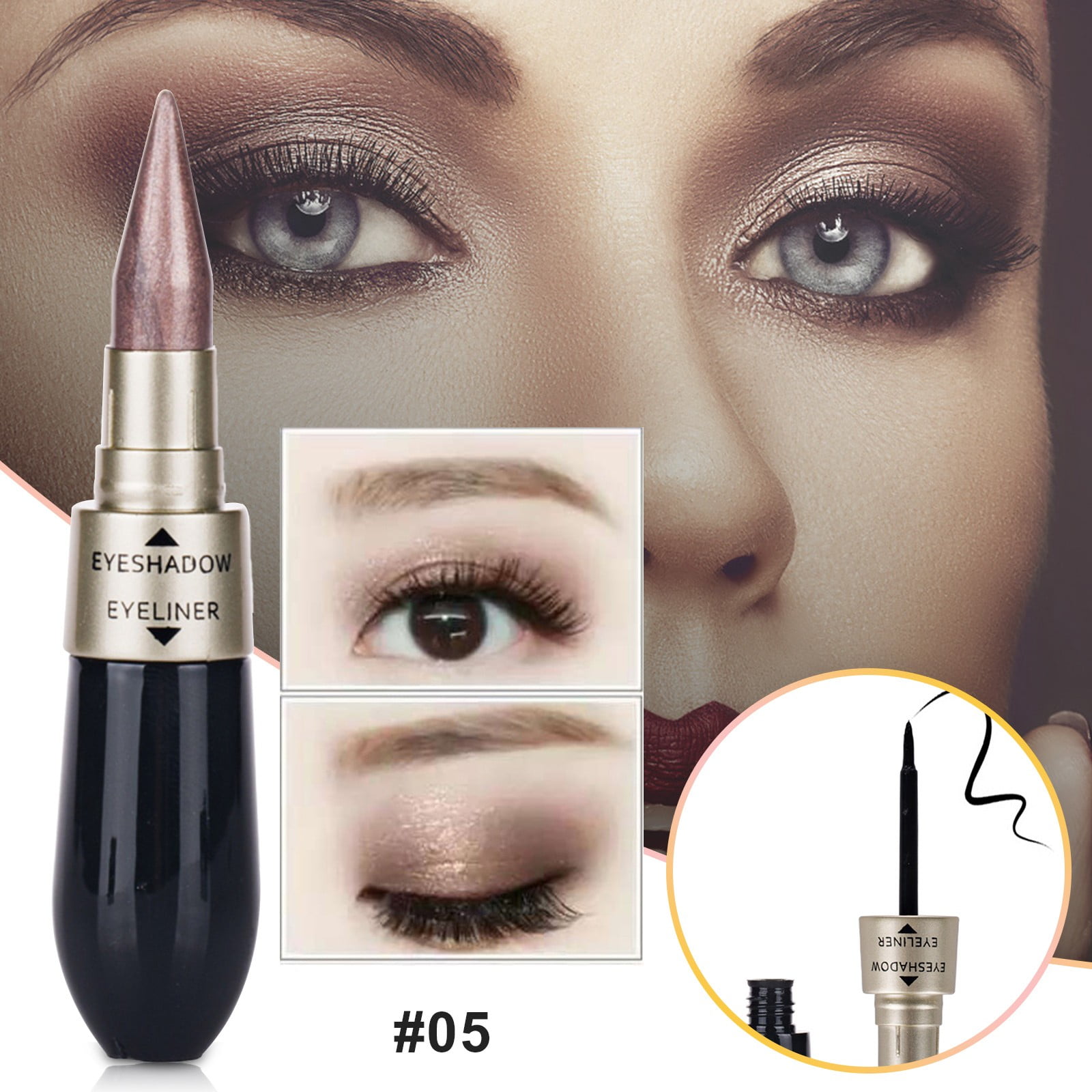 Pencil Highlighter Makeup Highlighters Makeup Stick Tip down Eye Highlighter N2 Makeup Co Eyebrow Tint Thank Later Eye Brightener Pencil Brow Mapping Pencil Glitter Liner Korean Cat Liner