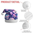thumbnail image 4 of Bingfone colorful Skull mushroom rainbow Santa Hat for Adults,Unisex Christmas Hat Hats Extra Thicken Classic Plush for Christmas New Year Festive Holiday, 4 of 6