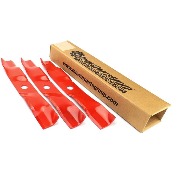 3 Mulching Blades for Exmark 48" Lazer Z Radius Vantage 103-6391 103-6391-S