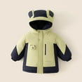 thumbnail image 3 of Fjofpr girls winter jacket Children's Winter Solid Color Casual Sports Warm And Thick Down Jackets Top For Kids, 3 of 8
