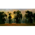 thumbnail image 2 of Stevens, Allayn 32x18 Black Ornate Wood Framed with Double Matting Museum Art Print Titled - Sun Glint, 2 of 4