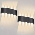 thumbnail image 2 of 2 Pz Lamparas Led Pared Muro 20w Arbotante Lupa Telescopio, 2 of 4