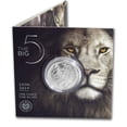 thumbnail image 3 of 2019 South Africa 1 oz Silver Big Five Lion BU, 3 of 4