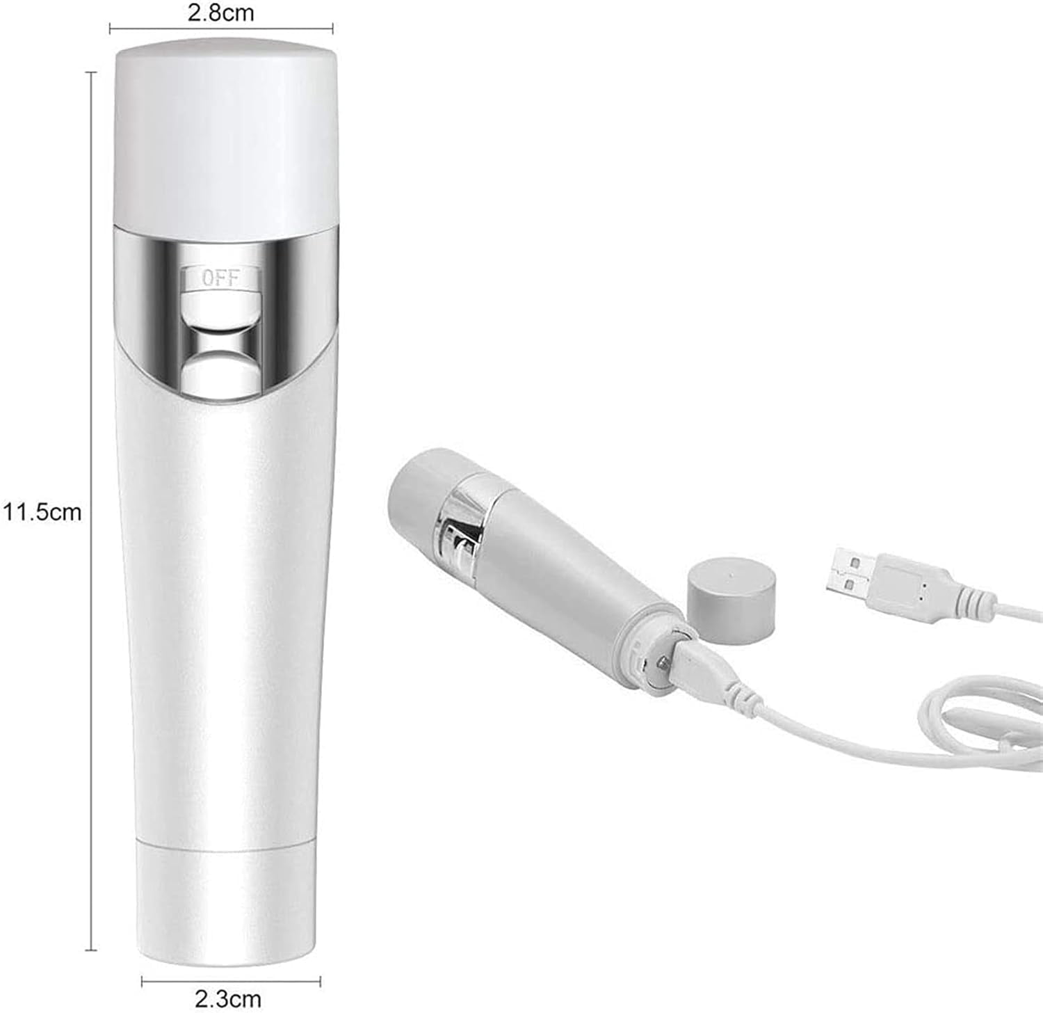 5 in 1 Women Electric Epilator Rechargeable Waterproof Razor Painless Epilator Body Hair Remover Nose Hair Beard Bikini Trimmer Face Facial