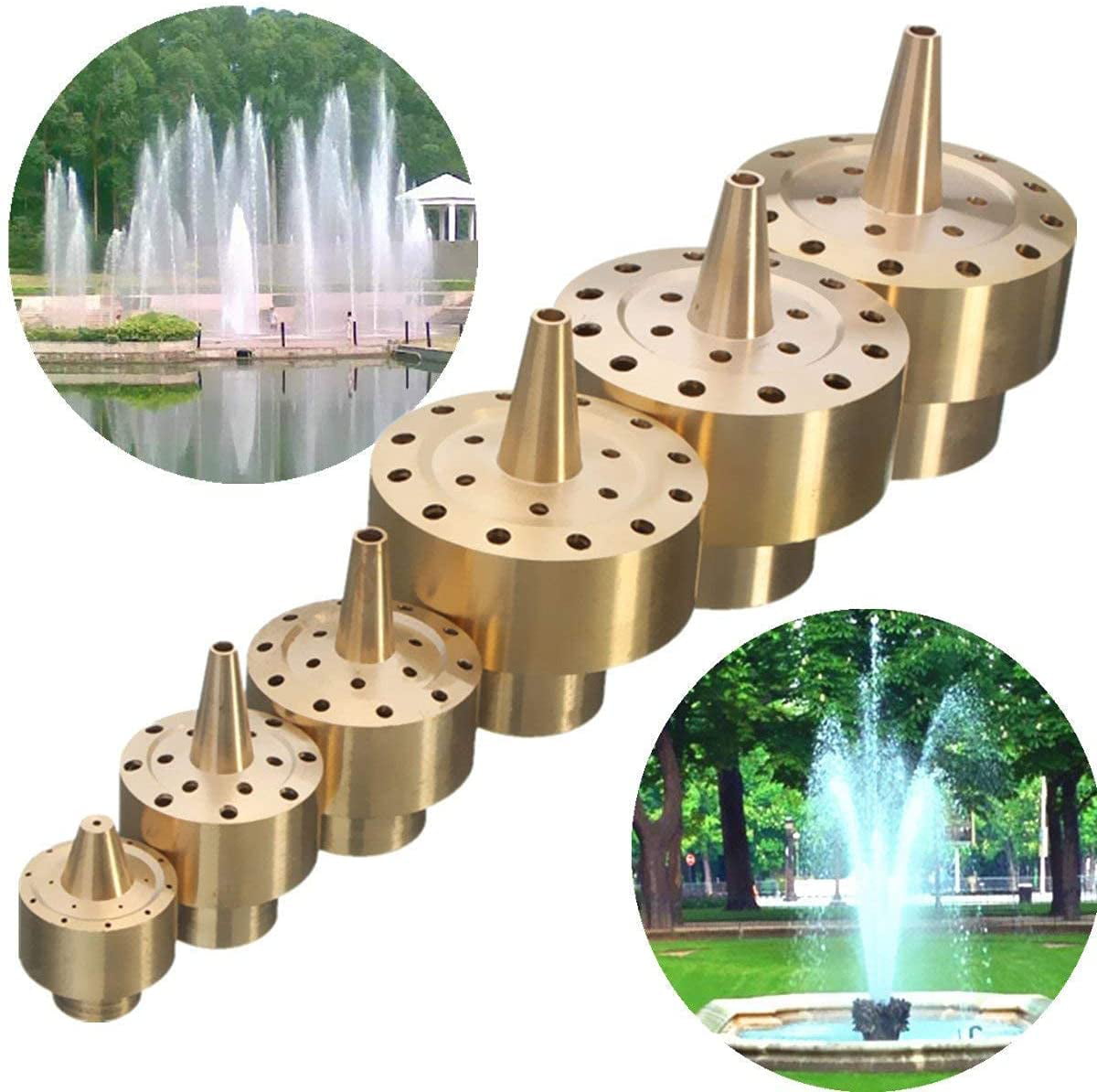 Brass Fireworks fountain nozzle sprinkler head Fountain Head 