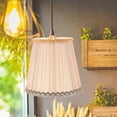 thumbnail image 2 of Raindrops  Lamp Shades for Wall Lamps Retro Style Clip Beige Lampshade Pendant, 2 of 7