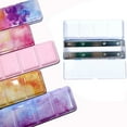 thumbnail image 4 of Watercolor Paint Palette Box 24 Well Travel Paint Case Paint Metal Paint Box, 4 of 10