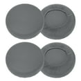 thumbnail image 1 of Uxcell 4 Paquete de Fundas para Taburetes Redondas de 16-20" Lavables a Prueba de Polvo con Funda Antideslizante de Color Gris Polvoriento Fluorescente, 1 of 7