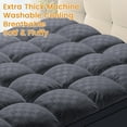 thumbnail image 2 of Mattress Topper King,Extra Thick Mattress Pad Cover for Back Pain,Cooling Mattress Protector with 8-21 Inch Deep Pocket,Overfilled Down Alternative Filling, 2 of 13