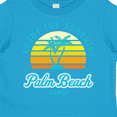 thumbnail image 4 of Inktastic Summer Enjoy the Sunshine Palm Beach Florida in Blue Boys or Girls Toddler T-Shirt, 4 of 5