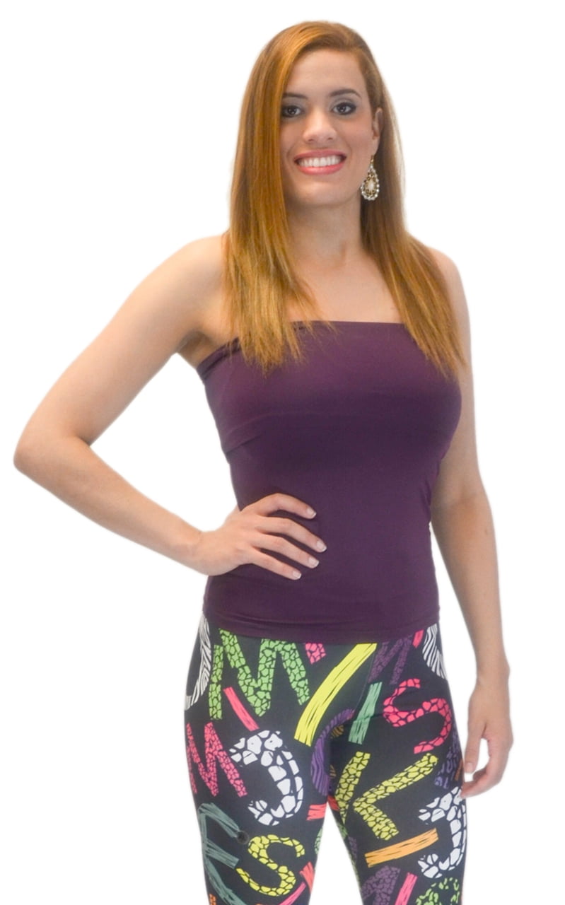 Vivian's Fashions Top Tube Top, Regular and Plus Size
