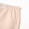 thumbnail image 7 of BLCHUNen Mens Workout Pants Summer Drawstring Casual Loose Elastic Waisted Activewear Running Pants with Pockets,XL,Beige, 7 of 7