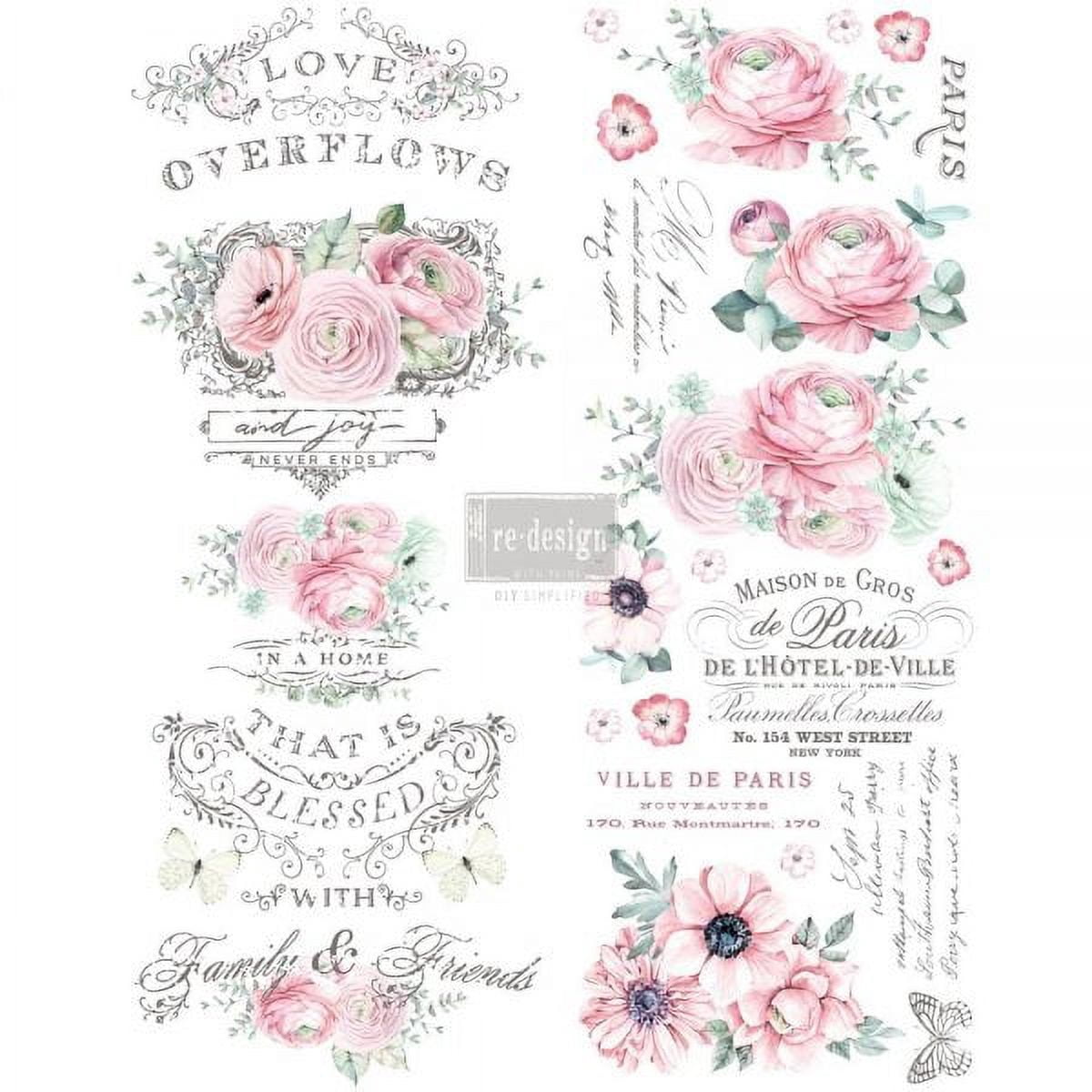 Redesign Decor Transfers Trust In The Lord 3 Sheets, Design Size 22"x30"