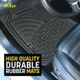thumbnail image 5 of Pilot FM-33G Heavy Duty Grey Rubber Truck Floor Mats- 2 Pieces, 5 of 5