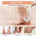 thumbnail image 5 of Unique Bargains Foot File Foot Rasp Stainless Steel Pedicure Foot Scraper Callus Remover Tool for Foot Care 8.07" White, 5 of 7