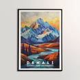 thumbnail image 3 of ELNEIT - Denali National Park Poster, Unframed Matte Paper, S20, 3 of 3