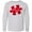 AC-Heather Grey, variant on Inktastic Autism Awareness Be Kind Red Puzzle Piece Long Sleeve Youth T-Shirt