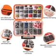 thumbnail image 3 of 343pcs Fishing Accessories Kit Including Tackle Box Fishing Hooks Weights Jig Heads Barrel Swivels, 3 of 6