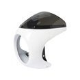 thumbnail image 2 of Cubierta de carenado de faro perfecl para motocicleta negro, 2 of 8