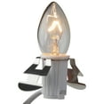 thumbnail image 2 of Northlight C7 Christmas Light Set - Clear - 8' White Wire - 3ct, 2 of 4