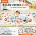 thumbnail image 3 of VEVOR 71"x79" Baby Play Mat Kids Crawling Floor Playmat Soft Thickened Mat, 3 of 9