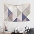 thumbnail image 3 of Vintage Triangle Mosaic Tapestry, Wall Tapestry Decor Home Decor Bedroom Living Room Dorm Tapestry Room Wall Hanging, 60"x40", 3 of 8