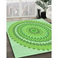 thumbnail image 2 of Ahgly Company Indoor Rectangle Patterned Jade Green Area Rugs, 8' x 12', 2 of 6