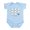 Sky Blue, variant on CafePress - Herding Australian Shepherd Infant Bodysuit - Baby Light Bodysuit, Size Newborn - 24 Months