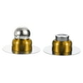 thumbnail image 4 of Magnetic Door Stopper, 2 Pack Stainless Steel Magnets Door Stops, Brass Tone, 4 of 5