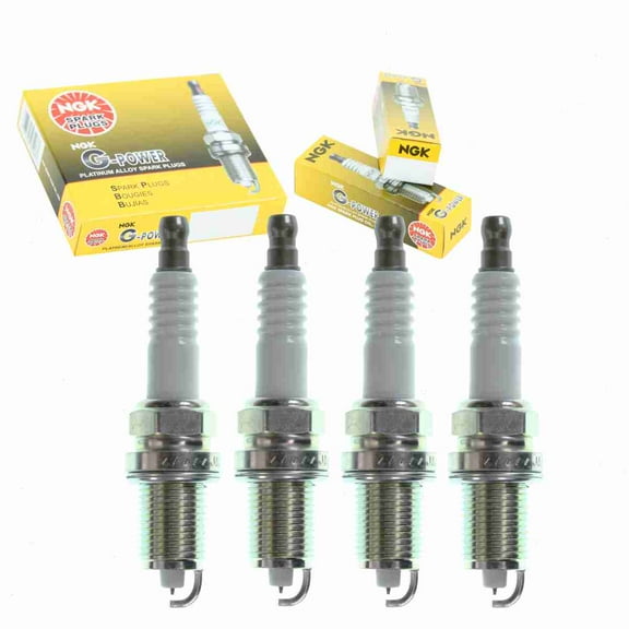 4 pc NGK G-Power Spark Plugs compatible with Dodge Avenger 2.4L L4 2008-2014
