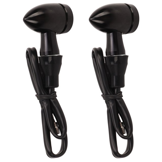 Aramox Turn Signal Light, 1Pair Motorcycle Turn Signal Light Multifunctional High Brightness Energy Saving Brake Lights