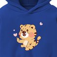 thumbnail image 4 of Kogui Toddler Hoodie Boys Boys Hoodies Long Sleeve Hoodie Kids Soft Hooded Sweatshirts Baggy Pullover Top 5T 6T (Blue,5-6 Years), 4 of 4