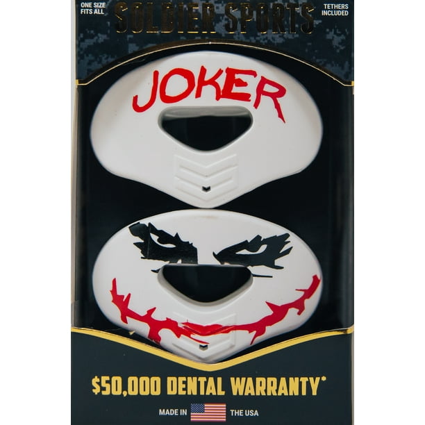 Soldier Sports Joker Elite Air Lip Protector Mouth Guard, 2 Pack