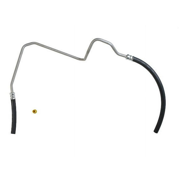 Power Steering Return Line Hose Assembly - Cooler To Reservoir - Compatible with 2004 - 2008 Ford F-150 (with Finned Cooler) 2005 2006 2007