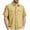 Yellow, variant on Daolelai Men's Corduroy Work Shirt