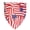 E, variant on 4th of July Dog Bandanas, 9 Pattern Red White Blue Scarf, Triangle Reversible Bibs for Puppy Cats Pets, Independence Day Pet Accessories