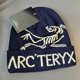 thumbnail image 1 of Bird Head Black Toque Beanie Hat, 1 of 2