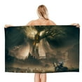thumbnail image 1 of Elden Ring Toalla de playa de secado rápido con diseño temático, regalo para mujeres y niñas, ideal para cumpleaños, fans, amantes de la música, uso en la playa o al aire libre, 78 × 150 cm, 1 of 6