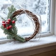 thumbnail image 6 of Veeogra 2Pc 10" Wreath Forms,Wreath Base,Wreath Frame,Wreaths For Front Door,Boho Wood Wreath,Wall Window Decor,Grapevine Rattan Garland For Crafts Diy,Plain Wreath Supplies,Wedding & Party Decor, 6 of 8