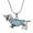 Sky Blue, variant on Censtreet Enamel Dog Heart Pets Lover Art Dachshund Necklace Pendant Novelty Jewelry for Women Gifts