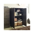 thumbnail image 3 of Klair Living Luka 5-Shelf Farmhouse Wood Shoe Cabinet in Rustic Gray, 3 of 4
